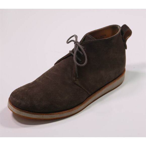 Thomas Wage x Cord Shoes & Boots Gray Brown Chukka Boots Men's US 10 - Picture 1 of 10